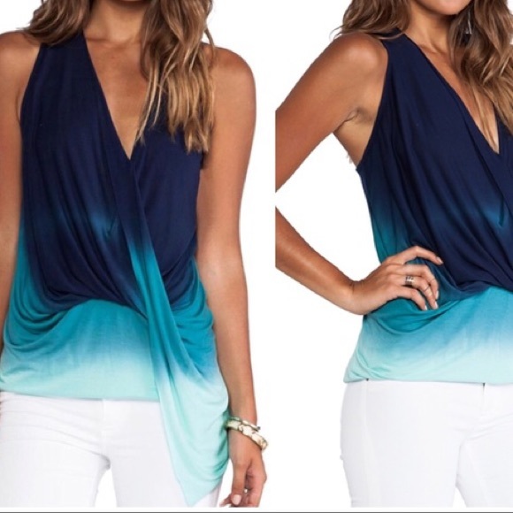 Young Fabulous & Broke Tops - Young Fabulous & Broke ombré Racerback tank size M
